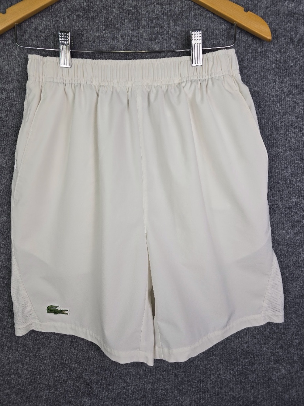 Vintage Lacoste x Andy Roddick Tennis Shorts White Size 4 / Medium